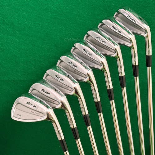 Mizuno MP-52 Dual Muscle Forged 3-PW Iron Set Dynalite Gold XP S300 Steel Stiff