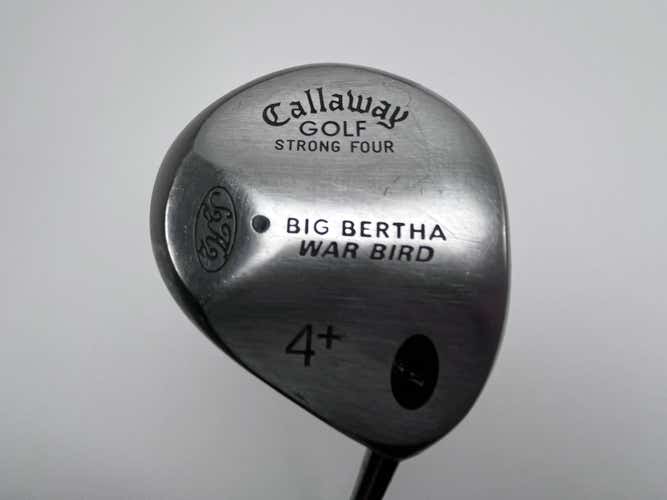 Callaway Big Bertha Warbird 4+ Strong Four Fairway Wood 17* Firm Graphite RH