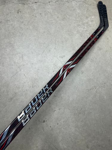 2 Pack 95 Flex Custom P88 Senior Bauer Vapor 1X Lite Left Hand Hockey Stick Pro Stock (New) NHL