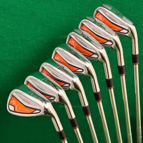 Cobra 2014 AMP Forged 5-GW Iron Set KBS Tour Steel Stiff