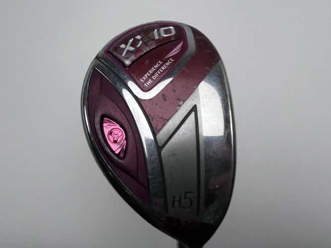 XXIO Eleven Bordeaux 5 Hybrid 25* MP1100 L 34g Ladies Graphite Womens RH