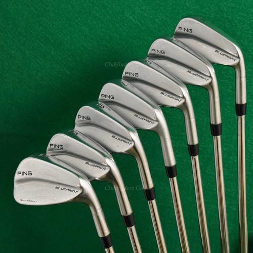 Ping Blueprint Forged Black Dot 4-PW Iron Set Project X Rifle 6.0 Steel Stiff