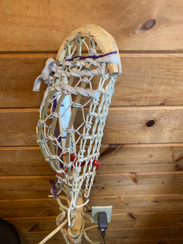 Wooden adult stick (Lewis Mitchell)