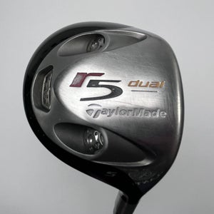 TaylorMade R5 Dual 5 Fairway Wood 18* MAS2 Stiff Graphite Mens RH