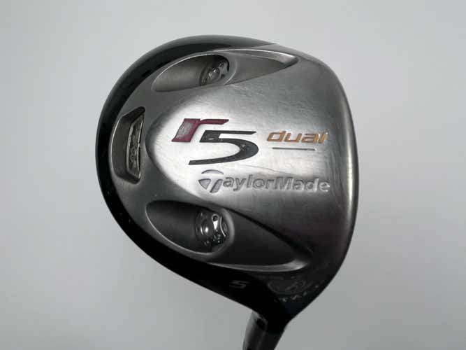 TaylorMade R5 Dual 5 Fairway Wood 18* MAS2 Stiff Graphite Mens RH