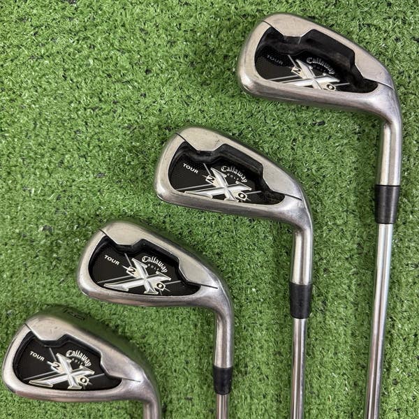 READ Callaway X20 Tour Iron Set 3-9 Project X 6.0 Rifle Stiff Flex