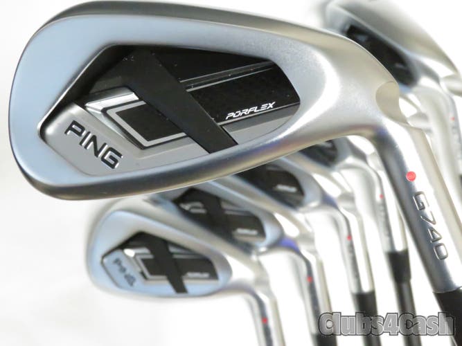 PING G740 Irons Red Dot Alta CB Blue SR-Flex 5-P+Uw .. SENIOR  Shop Wear