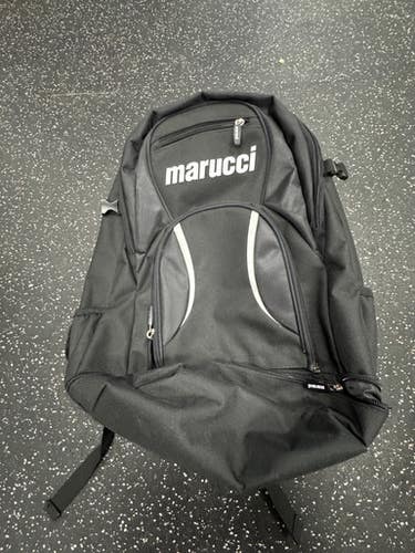 Used Marucci BACKPACK BB/SB Player Backpack Black 11849-S000038869