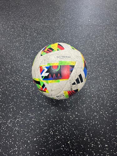 Used Adidas MLS All Size Soccer Ball Grey 5 11849-S000038859