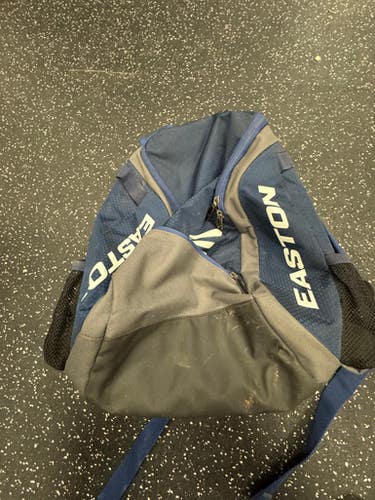 Used Easton GAME READY BB/SB Player Backpack Navy Blue 11849-S000038860