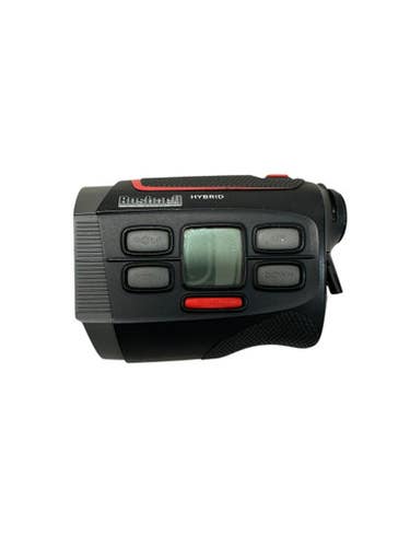 Used Bushnell HYBRID RANGE FINDER Golf Accessory Black And Red 11835-S000206706