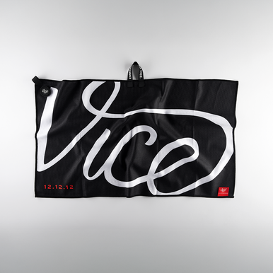New Shine Drip Towel Red/Blk 11855-35VSHINED-RBLK
