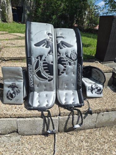 35" Passau Regular Goalie Full Set Marine Corps(Used)