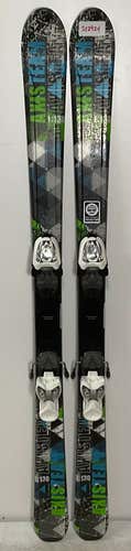Kid's Axis All Mountain 130cm Team Skis With Marker 7.0 Bindings (Used)(SY2924)