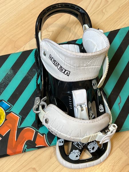 Kid's 120cm Burton Chopper Snowboard | Burton Grom Custom Bindings