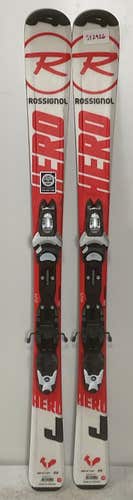 Kid's Rossignol 120cm All Mountain Hero J Skis With Rossignol 4.5 Bindings (Used)(SY2926)