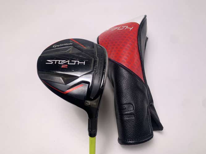 TaylorMade Stealth 2 3 Fairway Wood 15* UST Mamiya ProForce V2 7F4 Stiff RH HC