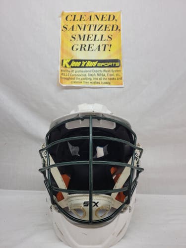 STX Stallion 650 Helmet (Used)Green Cage