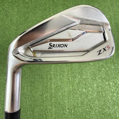 Srixon ZX5 Forged 5 Iron Project X LZ 6.0 120g Stiff Flex Left Handed +1/2 Long