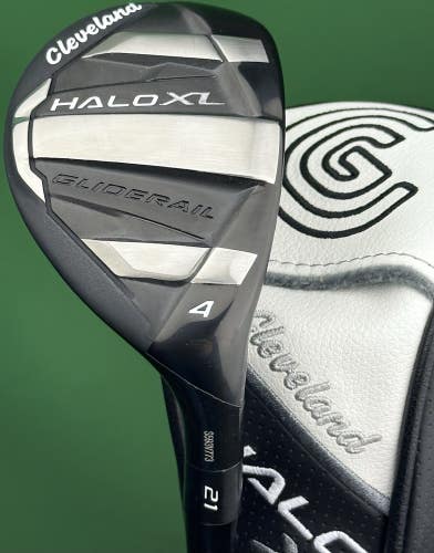 Cleveland Halo XL Womens Rescue 4-Hybrid 4H 21* Ladies L-Flex Ascent 40 MINT!