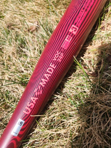 2024 DeMarini Voodoo One Alloy pink BBCOR Certified Bat (-3) 30 oz 33" (Used)