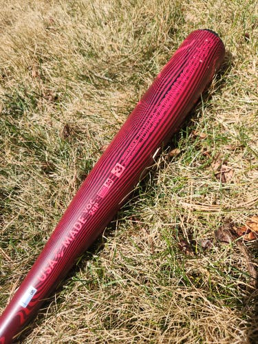 2024 DeMarini Voodoo One Alloy pink BBCOR Certified Bat (-3) 30 oz 33" (Used)