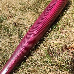 2024 DeMarini Voodoo One Pink BBCOR Certified Bat (-3) 28 oz 31" (Used)