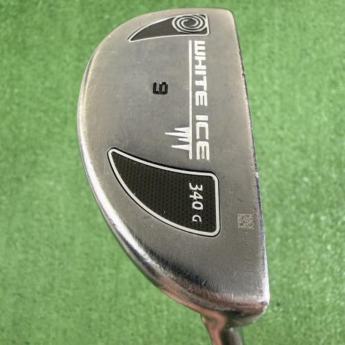 Odyssey White Ice 9 Mid Mallet Putter 340g Steel Shaft Right Handed 35