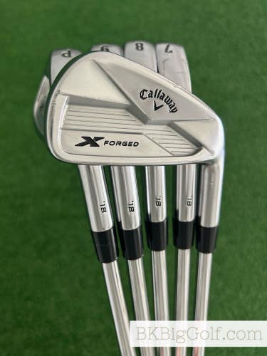 Callaway X Forged 18 Iron Set 6-P / NS Pro Modus Tour 120 Stiff