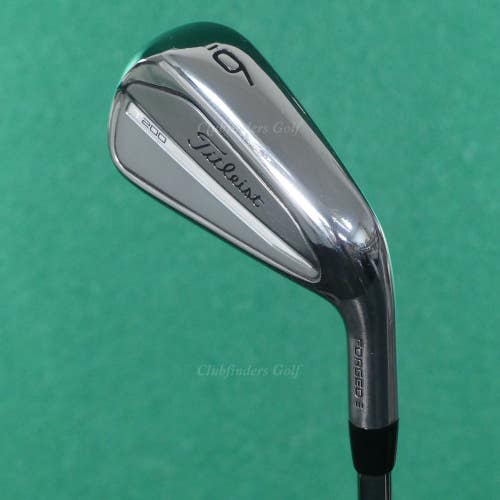 Titleist 2023 T200 Forged Single 6 Iron True Temper AMT Black S300 Steel Stiff