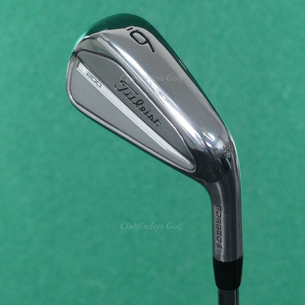 Titleist 2023 T200 Forged Single 6 Iron True Temper AMT Black S300 Steel Stiff
