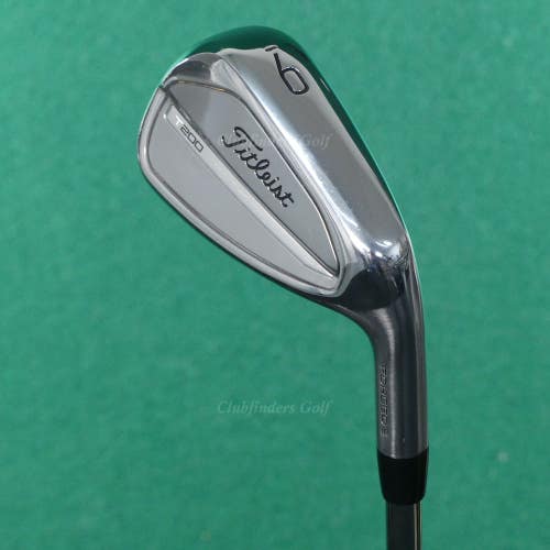 Titleist 2023 T200 Forged Single 9 Iron True Temper AMT Black S300 Steel Stiff