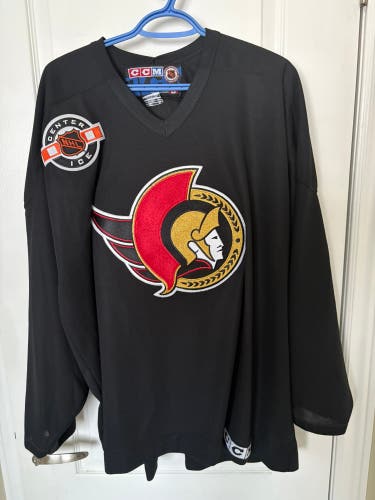 Vintage Ottawa Senators  NHL Center Ice practice Jersey CCM adult XXL