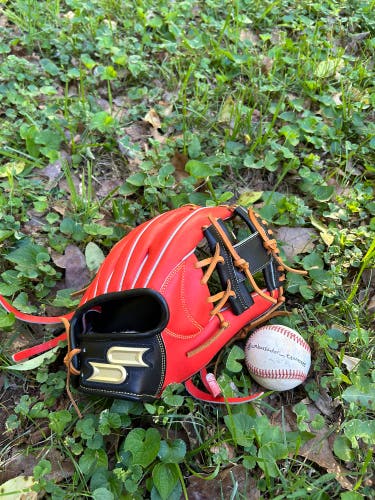 SSK Proedge 11.5” I Web Made In Japan Baseball Glove Red/Black