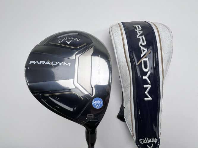 Callaway Paradym 9 Fairway Wood 24* Aldila Ascent 40g Ladies RH HC NEW