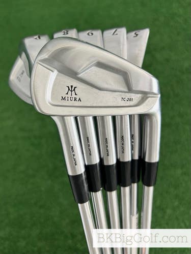 Miura TC-201 Forged Iron Set 5-P / Dynamic Gold X100 Extra Stiff +1/2
