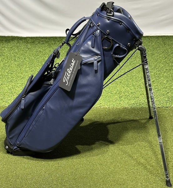 Titleist Linkslegend Classic Members Stand Carry 3-Way Golf Bag Color: Navy