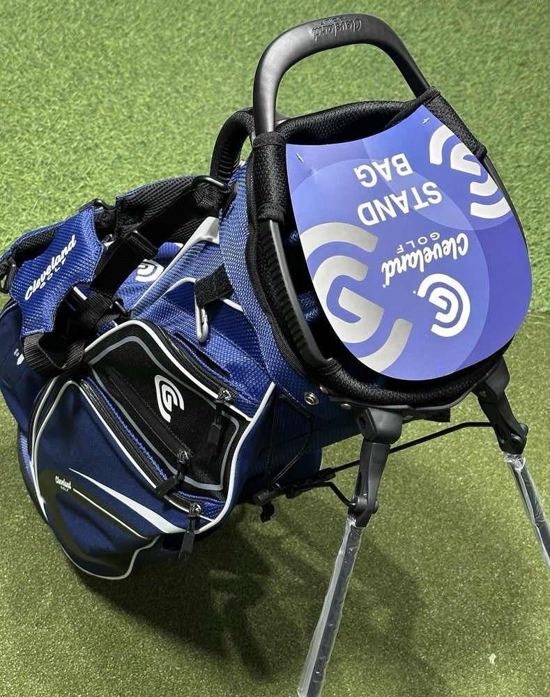 cleveland golf bag rain cover Cleveland Golf Lightweight Cart Bag with 14-way Dividers & Rain Cover |  SidelineSwap