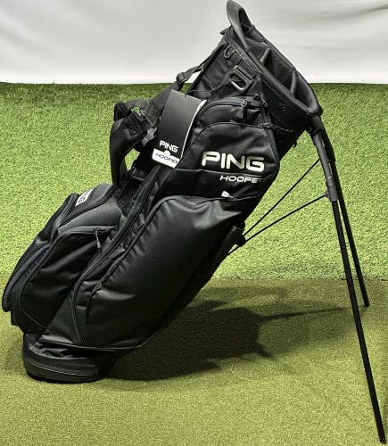 PING 2026 Hoofer 231 Golf Stand Carry Bag 5-Way Divider Color: Black/White NEW