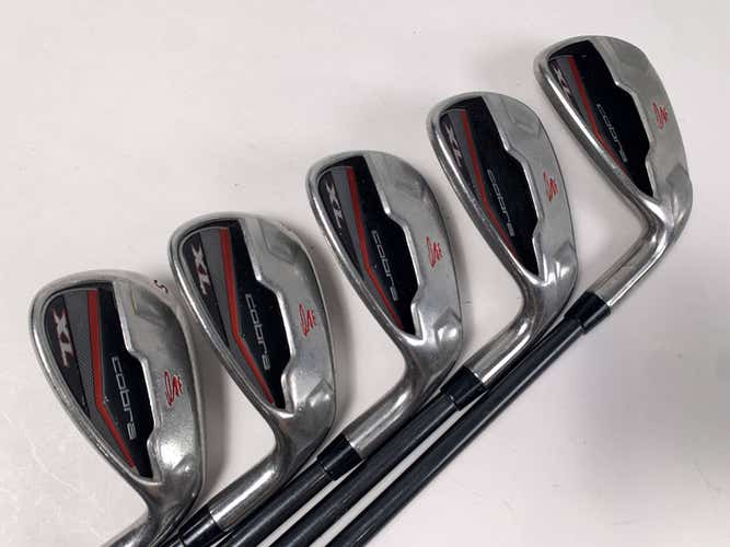 Cobra XL Iron Set 6-PW+SW Senior Graphite Mens RH No 7 iron
