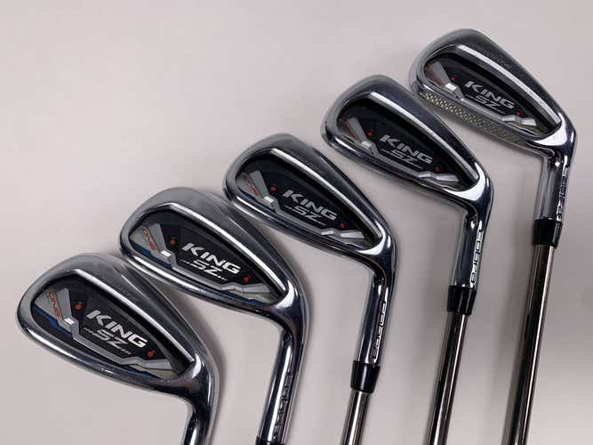 Cobra KING SpeedZone One Length Iron Set 7-PW+GW Recoil ESX F3 Regular RH - 37"