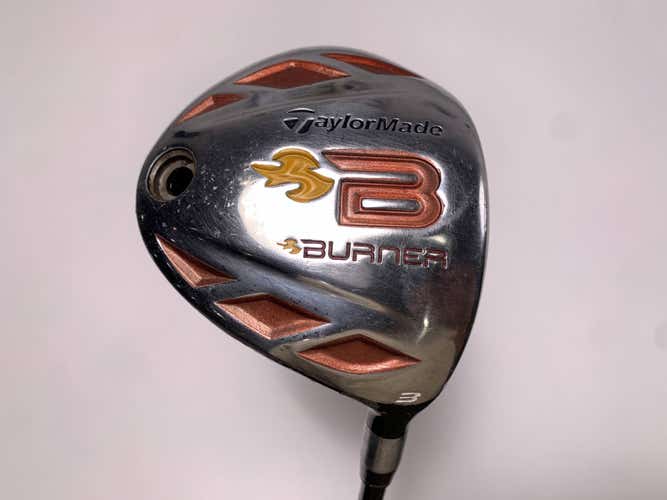 TaylorMade Burner 2008 3 Fairway Wood 15* REAX 65g Stiff Mens RH - NO WEIGHT