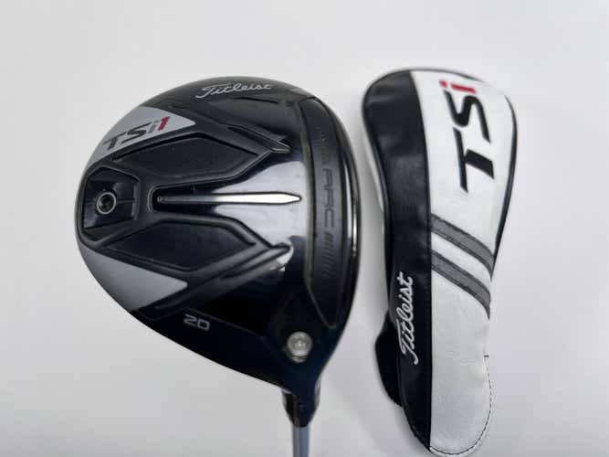 Titleist TSi1 7 Fairway Wood 20* Aldila Ascent R2 40g Senior Graphite Mens RH HC