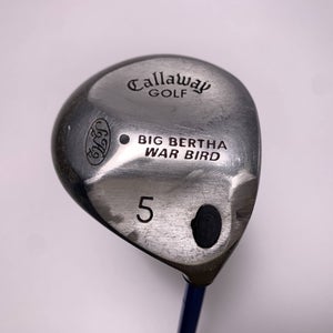 Callaway Big Bertha Warbird 5 Fairway Wood OBAN Kiyoshi Tour Limited 04 Stiff RH