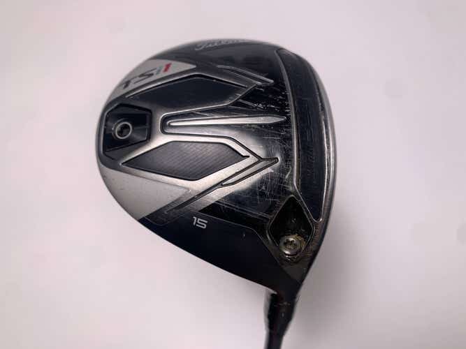 Titleist TSi1 3 Fairway 15* HZRDUS Smoke Yellow Small Batch 6.0 TS Tour Stiff RH