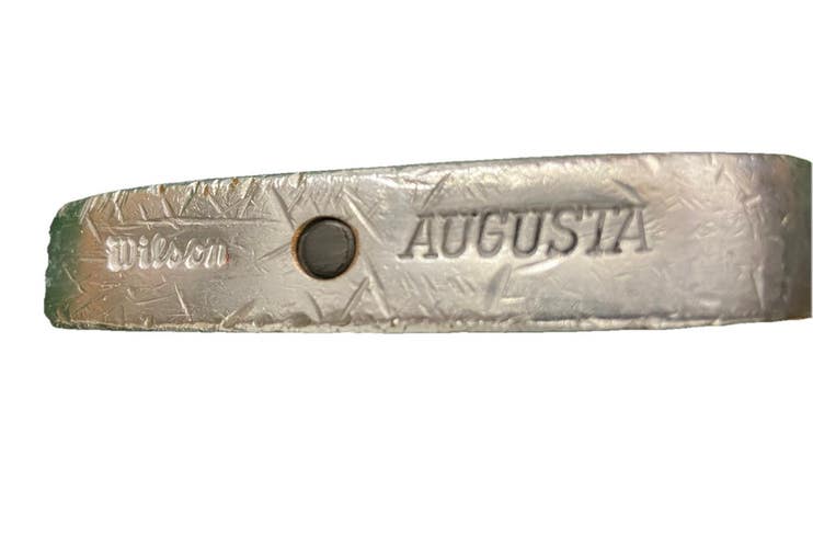 Wilson Augusta Center Shaft Blade Putter 35.5" RH Steel Good Vintage Pistol Grip