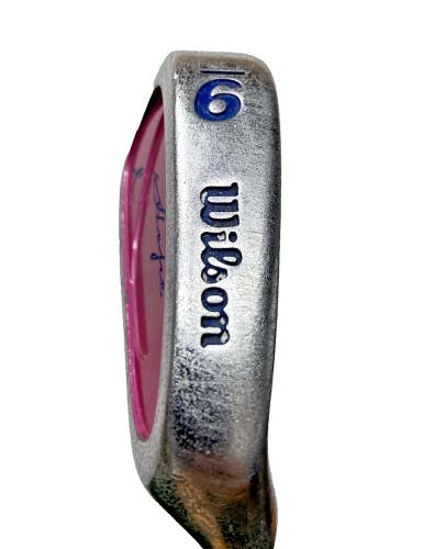 Wilson Hope Pink Ribbon Oversize 9 Iron Ladies Graphite 35" RH Nice Lamkin Grip