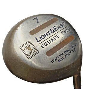 Square Two LPGA Light & Easy 7 Wood 27* Ladies Graphite 40" RH Nice Lamkin Grip