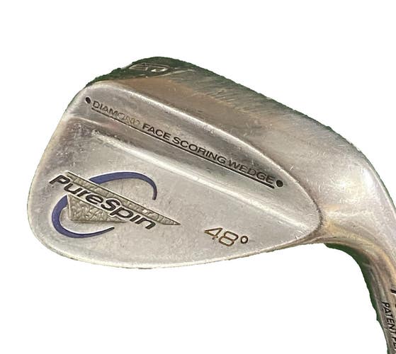 PureSpin Diamond Face Scoring Gap Wedge 48* RH Stiff Graphite 36" Midsize Grip