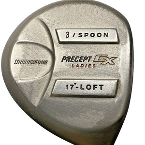 Bridgestone Precept EX Ladies 3 Wood Spoon 17* Graphite 42" RH Good Wrap Grip